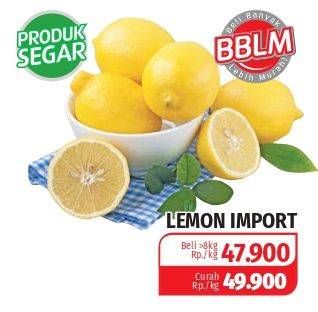 Promo Harga Lemon Import  - Lotte Grosir
