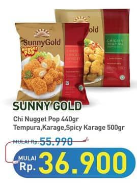 Promo Harga Sunny Gold Nugget/Tempura/Karage  - Hypermart