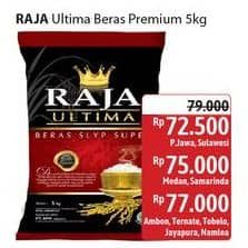 Promo Harga Raja Ultima Beras Slyp Super 5000 gr - Alfamidi