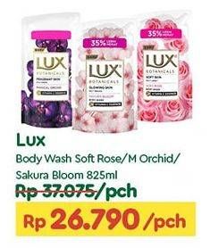 Promo Harga LUX Botanicals Body Wash Soft Rose, Magical Orchid, Sakura Bloom 825 ml - TIP TOP