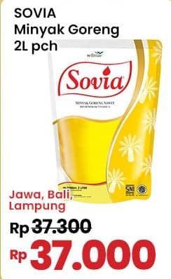 Promo Harga Sovia Minyak Goreng 2000 ml - Indomaret