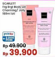 Promo Harga Scarlett Fragrance Brightening Body Lotion Jolly, Charming 180 ml - Indomaret