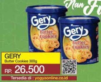 Promo Harga Gery Butter Cookies 300 gr - Yogya