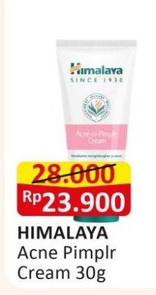 Promo Harga Himalaya Acne-n-Pimple Cream 30 gr - Alfamart