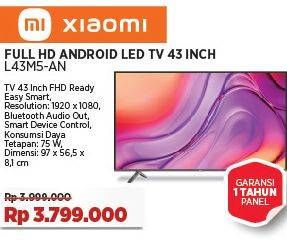 Promo Harga Xiaomi L43M5AN Android Smart TV LED  - COURTS