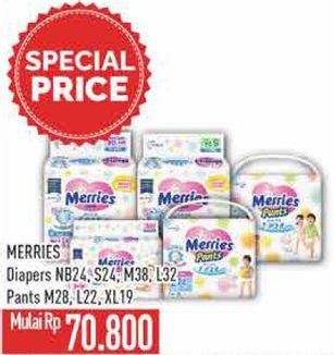 Promo Harga Merries Diapers  - Hypermart