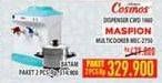 Promo Harga COSMOS Dispenser CWD 1060 + MASPION Multi Cooker MEC 1750  - Hypermart