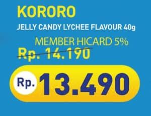 Promo Harga Kororo Candy Lychee 40 gr - Hypermart