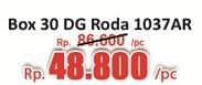 Promo Harga Kiramas Kotak Penyimpanan Dg Roda 1037AR 30000 ml - Hari Hari