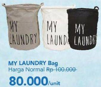 Promo Harga TRANS LIVING My Laundry Bag  - Carrefour