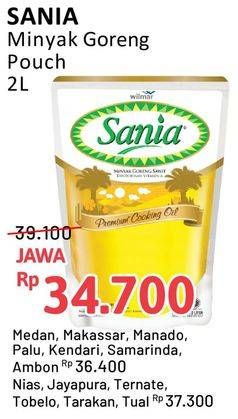 Promo Harga Sania Minyak Goreng 2000 ml - Alfamidi