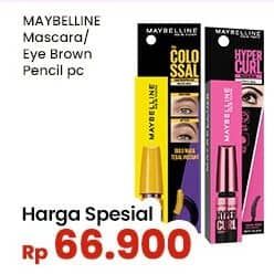 Promo Harga Maybelline Mascara/Eye Pencil  - Indomaret