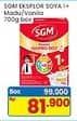 Promo Harga SGM Eksplor Soya 1-5 Susu Pertumbuhan Madu, Vanila 700 gr - Indomaret