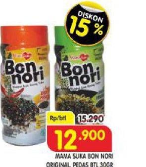 Promo Harga MAMASUKA Bon Nori Original, Pedas 30 gr - Superindo