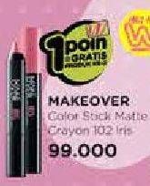 Promo Harga MAKE OVER Color Stick Matte Crayon 102 ABIG  - Watsons