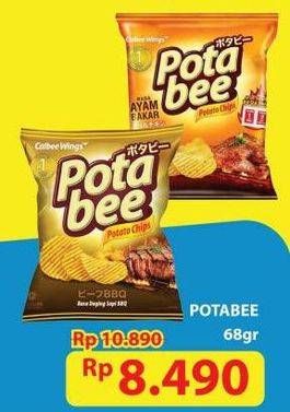 Promo Harga Potabee Snack Potato Chips 68 gr - Hypermart