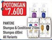 Promo Harga Pantene Shampoo & Conditioner  - Hypermart
