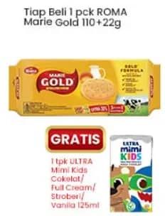 Promo Harga Roma Marie Gold 110 gr - Indomaret
