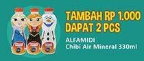 Promo Harga ALFAMIDI Air Mineral Chibi 330 ml - Alfamidi