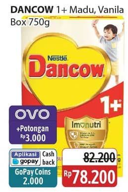 Promo Harga Dancow Nutritods 1+ Vanila, Madu 800 gr - Alfamidi