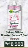Promo Harga GARNIER Booster Serum Sakura White Hyaluron 7 ml - Indomaret