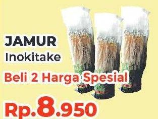 Promo Harga Jamur Inokitake (Jamur Enokitake) 100 gr - Yogya