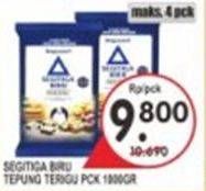 Promo Harga Bogasari Tepung Terigu Segitiga Biru 1 kg - Superindo