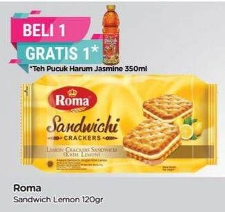 Promo Harga ROMA Sandwichi Crackers  - TIP TOP