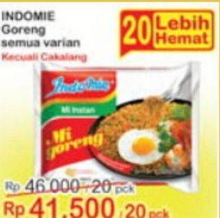 Promo Harga INDOMIE Mi Goreng Kecuali Cakalang 82 gr - Indomaret