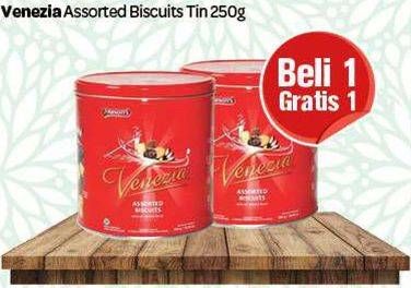Promo Harga VENEZIA Assorted Biscuits 250 gr - Carrefour