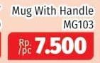 Promo Harga TECHNOPLAST Mug With Handle MG103  - Lotte Grosir