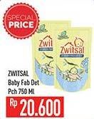 Promo Harga ZWITSAL Baby Fabric Detergent 750 ml - Hypermart
