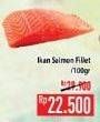 Promo Harga Salmon Fillet per 100 gr - Hypermart