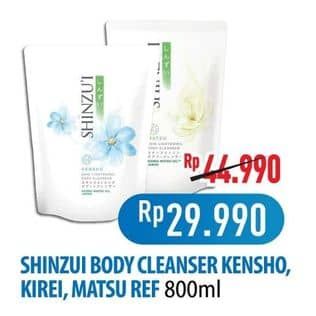 Promo Harga Shinzui Body Cleanser Kensho, Kirei, Matsu 800 ml - Hypermart