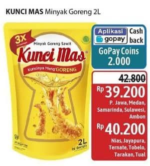 Promo Harga Kunci Mas Minyak Goreng 2000 ml - Alfamidi