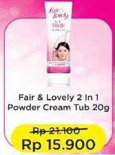 Promo Harga GLOW & LOVELY (FAIR & LOVELY) Powder Cream 20 gr - Indomaret