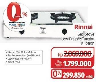 Promo Harga RINNAI RI-2RSP  - Lotte Grosir