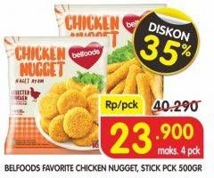 Promo Harga BELFOODS Nugget 500 gr - Superindo