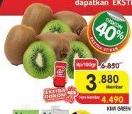 Promo Harga Kiwi Green per 100 gr - Superindo