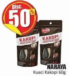 Promo Harga NARAYA Kuaci Kakopi 60 gr - Hari Hari