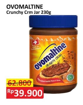Promo Harga Ovomaltine Selai Crunchy Cream 230 gr - Alfamart