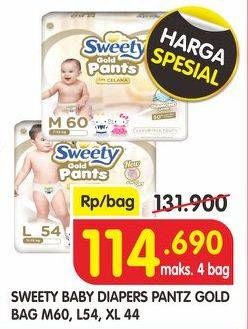 Promo Harga Sweety Gold Pants M60, L54, XL44  - Superindo