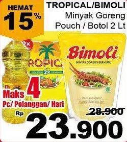 Promo Harga Tropical/Bimoli Minyak Goreng  - Giant