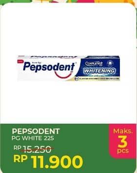 Promo Harga Pepsodent Pasta Gigi Action 123 Whitening 225 gr - Yogya