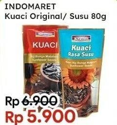 Promo Harga INDOMARET Kuaci Susu 80 gr - Indomaret