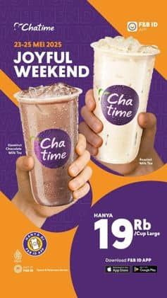 Promo Harga Joyful Weekend  - Chatime