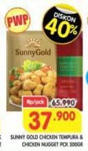 Promo Harga Sunny Gold Chicken Tempura/Nugget  - Superindo