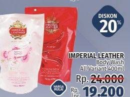Promo Harga CUSSONS IMPERIAL LEATHER Body Wash All Variants 400 ml - LotteMart