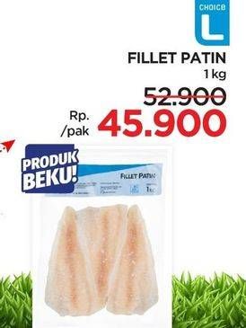 Promo Harga Choice L Fillet Patin 1000 gr - Lotte Grosir