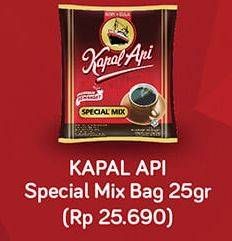 Promo Harga Kapal Api Kopi Bubuk Special Mix per 10 sachet 25 gr - Hypermart